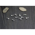 wholesale fashion Jewelry sterling silver 5.3mm tiny Star mini charms pendant